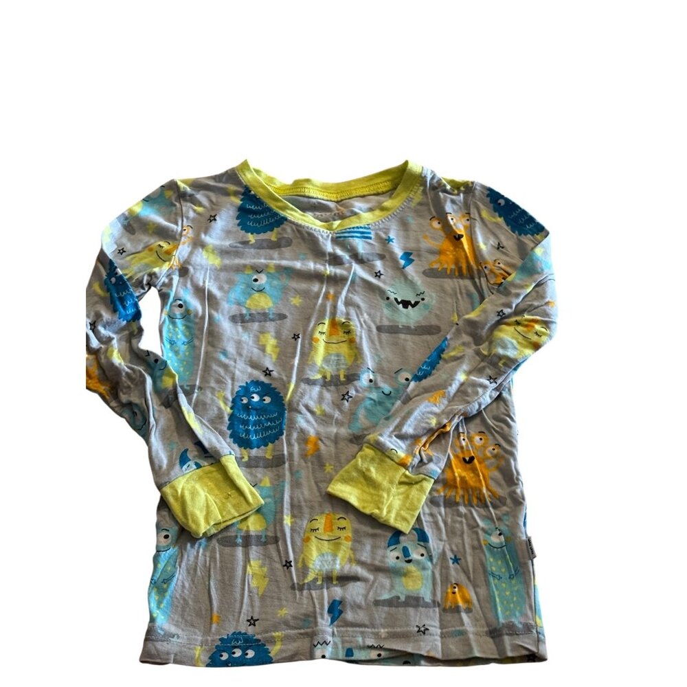 Little Sleepies Monster Print Top – Size 2T (Top Only)